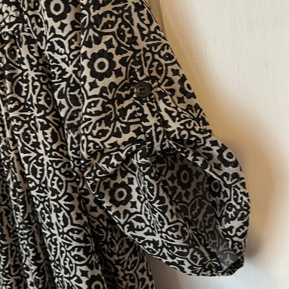 FREE PEOPLE PENNY LANE CHIFFON TUNIC DRESS - Picture 7 of 10